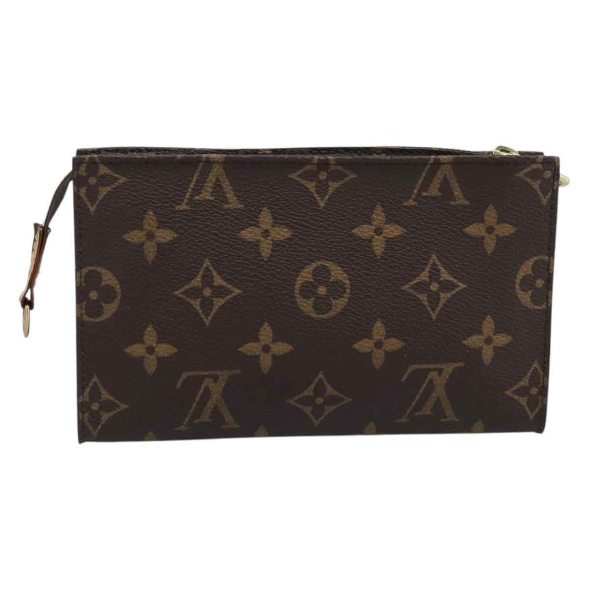 LOUIS VUITTON Monogram Bucket PM Pouch Accessory Pouch LV Auth BA14761
