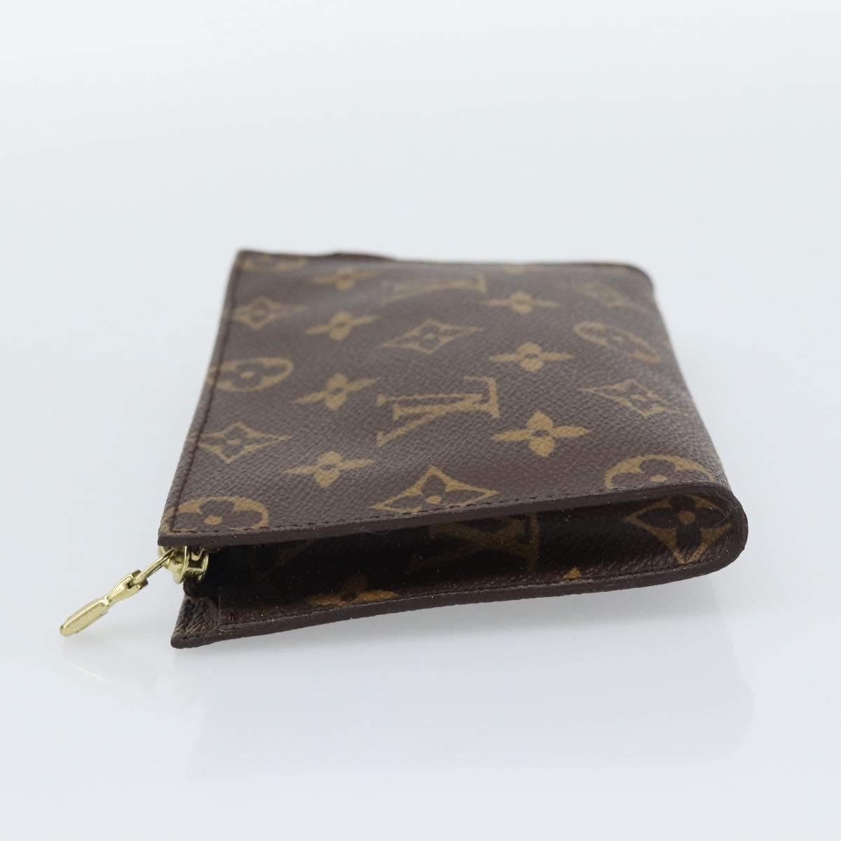 LOUIS VUITTON Monogram Bucket PM Pouch Accessory Pouch LV Auth BA14761