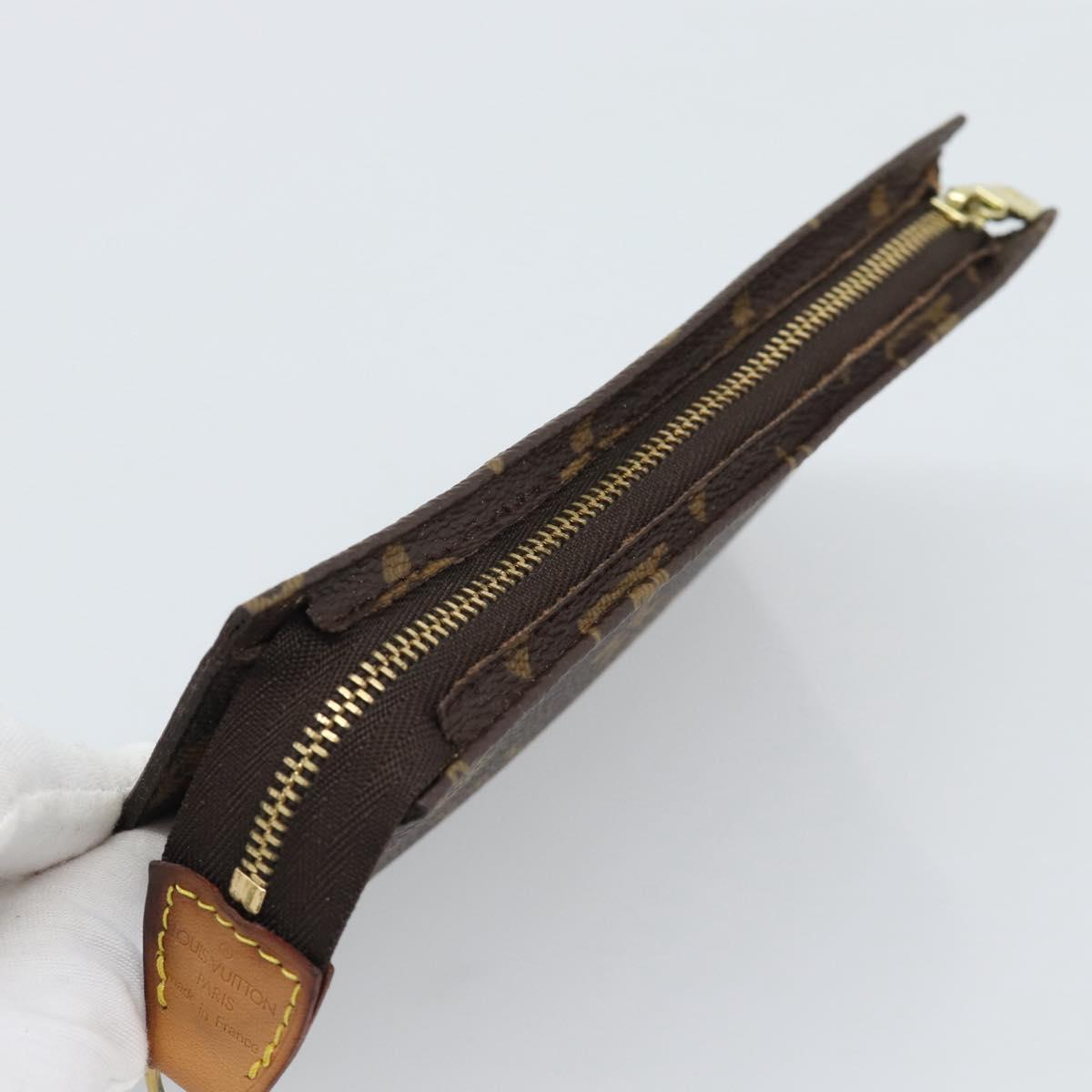 LOUIS VUITTON Monogram Bucket PM Pouch Accessory Pouch LV Auth BA14761