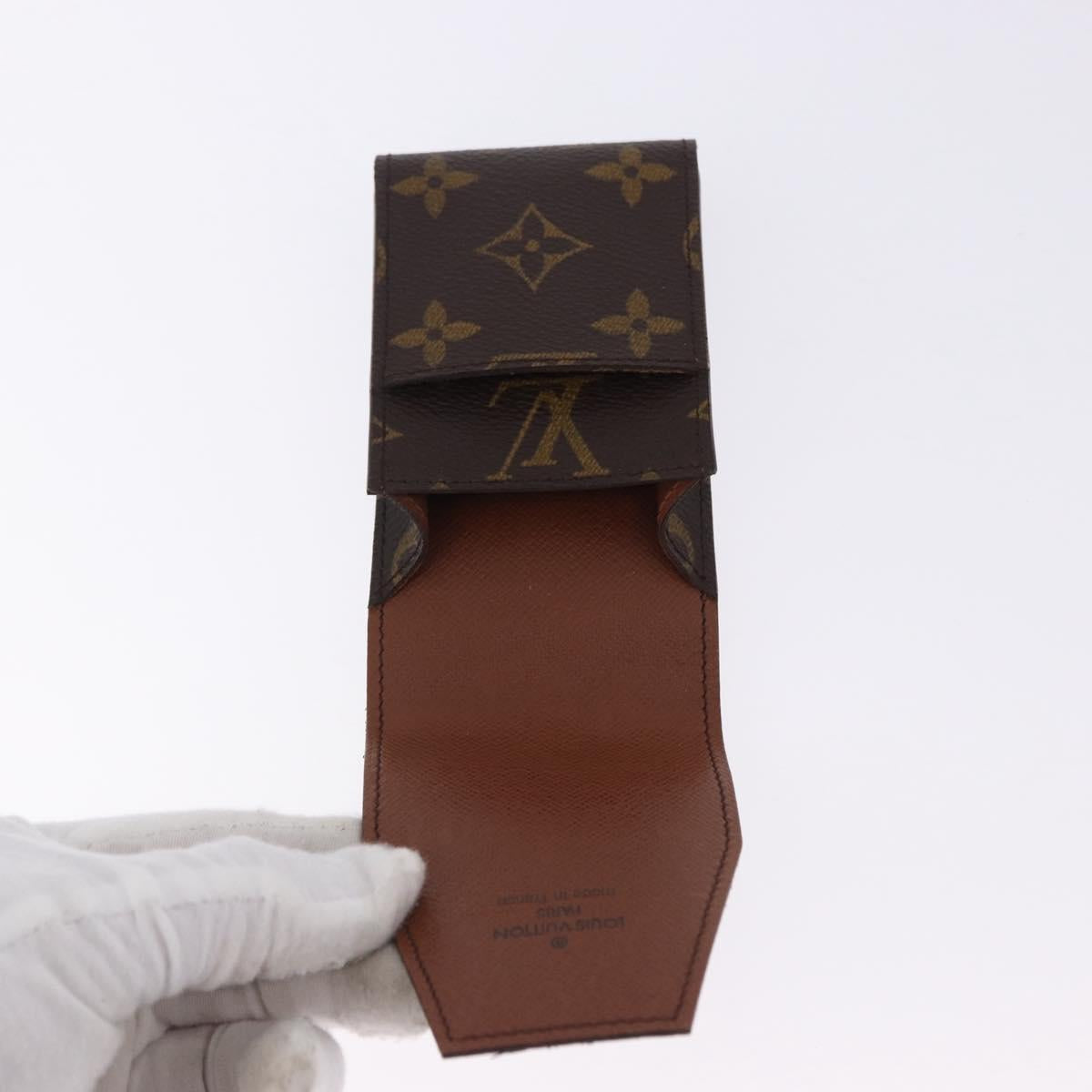 LOUIS VUITTON Monogram Etui Cigarette Case M63024 LV Auth BA14763