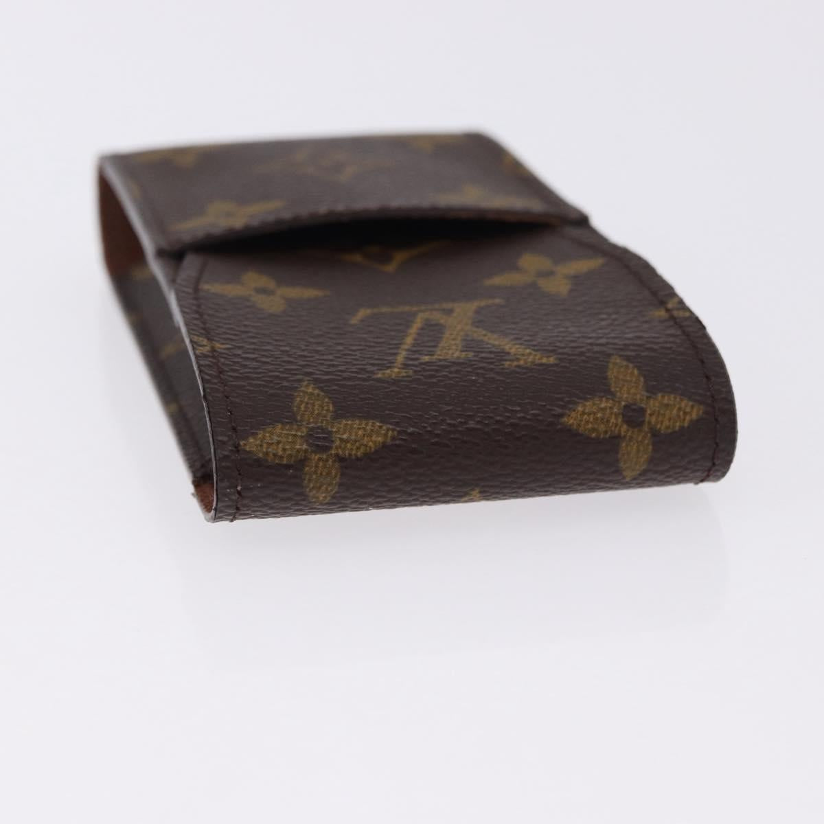 LOUIS VUITTON Monogram Etui Cigarette Case M63024 LV Auth BA14763