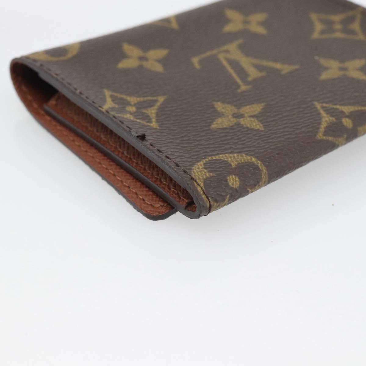 LOUIS VUITTON Monogram Anvelop Cult De Vuitto Card Case M62920 LV Auth BA14764