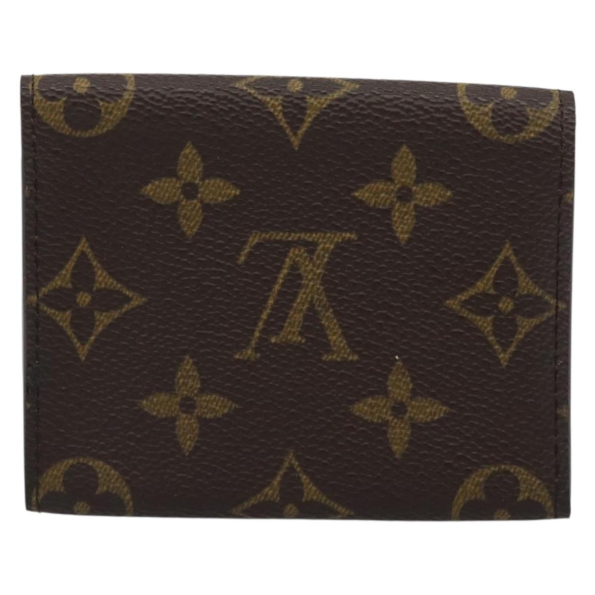 LOUIS VUITTON Monogram Anvelop Cult De Vuitto Card Case M62920 LV Auth BA14764