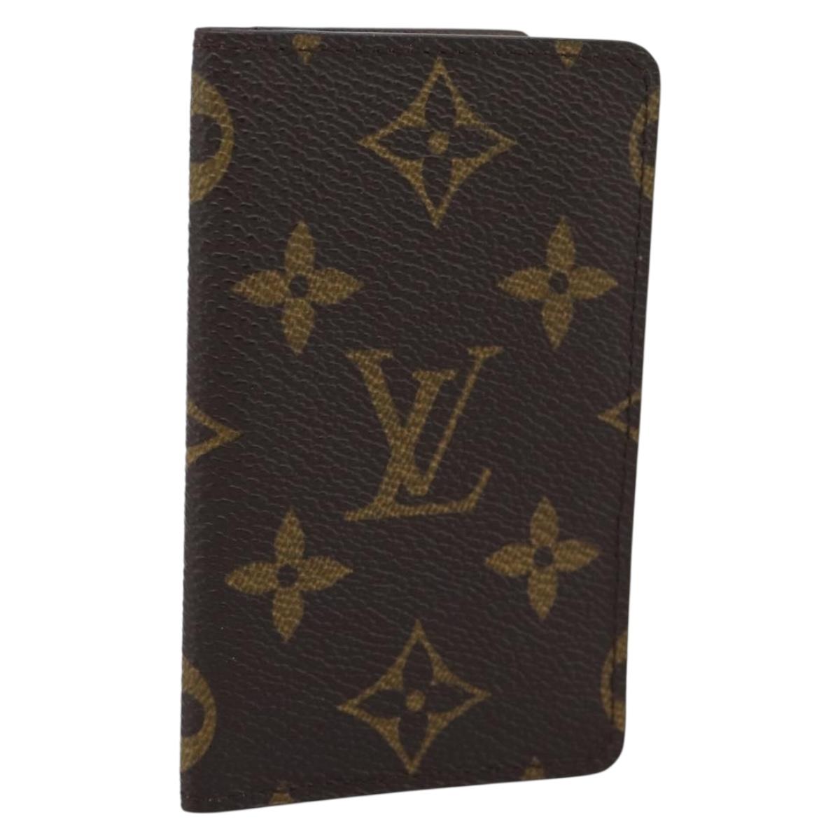 LOUIS VUITTON Monogram Pochette Cult Visite Card Case M56362 LV Auth BA14765
