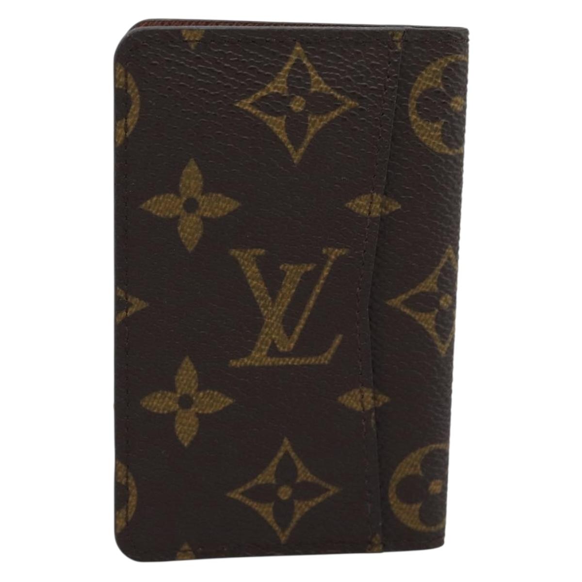 LOUIS VUITTON Monogram Pochette Cult Visite Card Case M56362 LV Auth BA14765