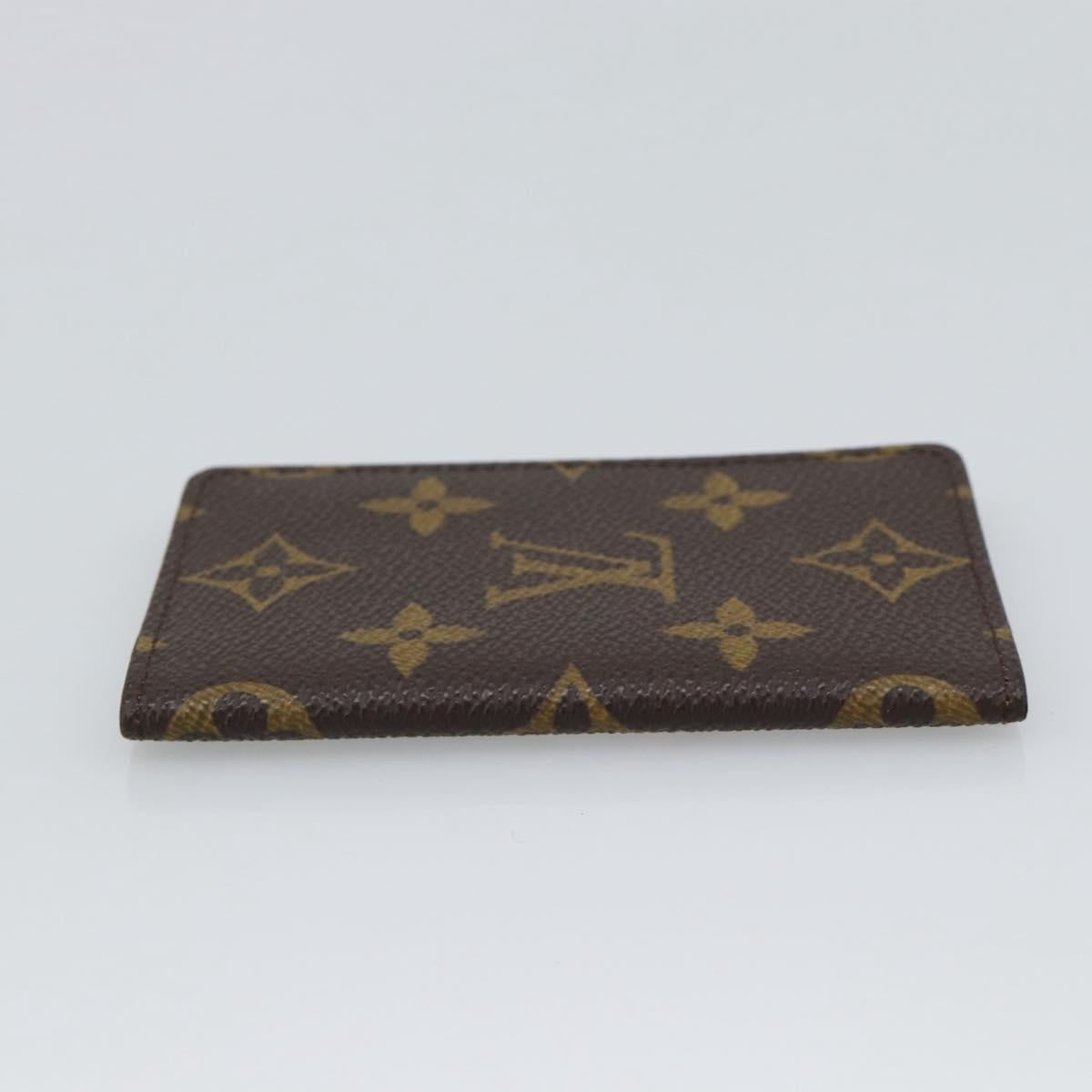 LOUIS VUITTON Monogram Pochette Cult Visite Card Case M56362 LV Auth BA14765