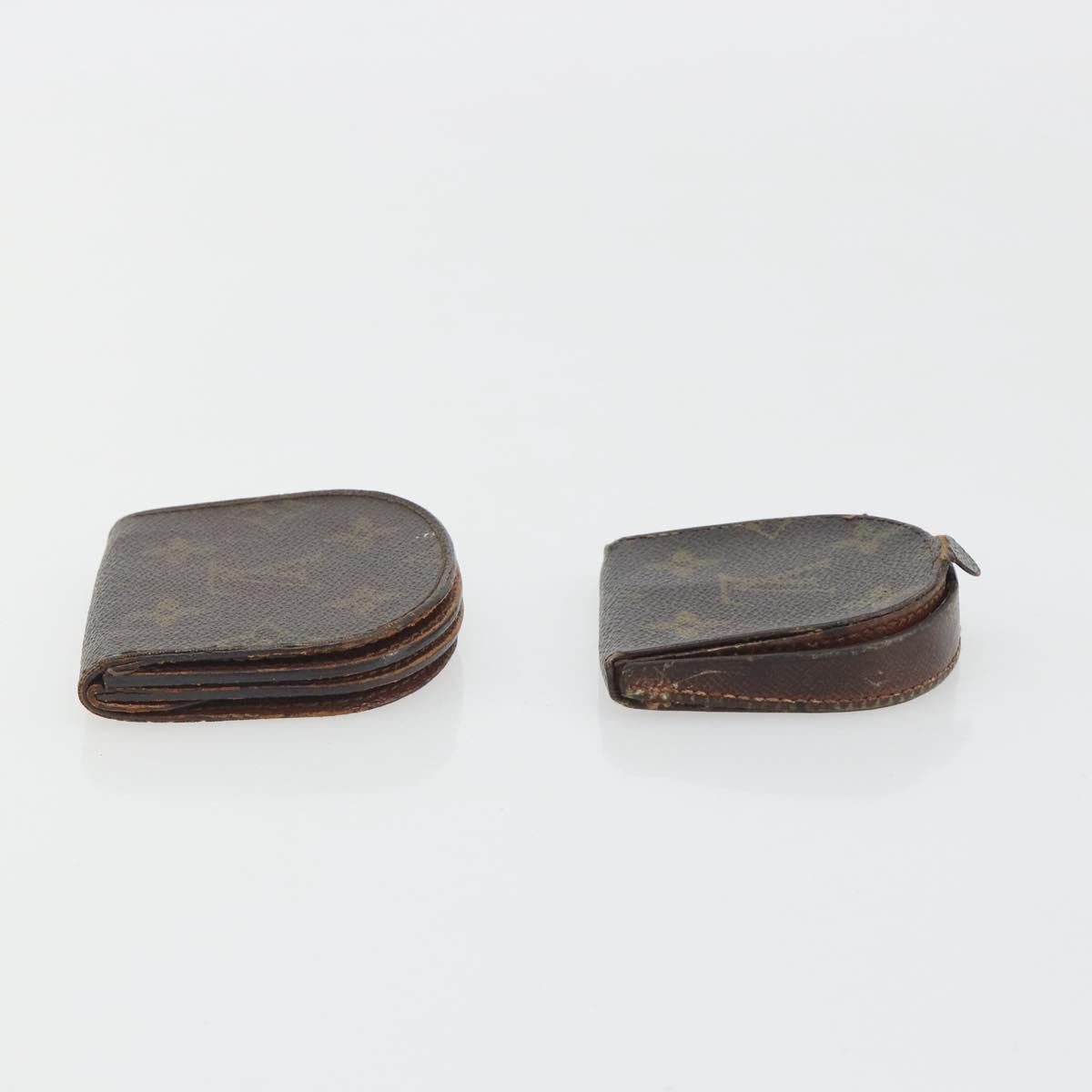 LOUIS VUITTON Monogram Card Case Coin Purse Pouch 7 Set LV Auth BA14766