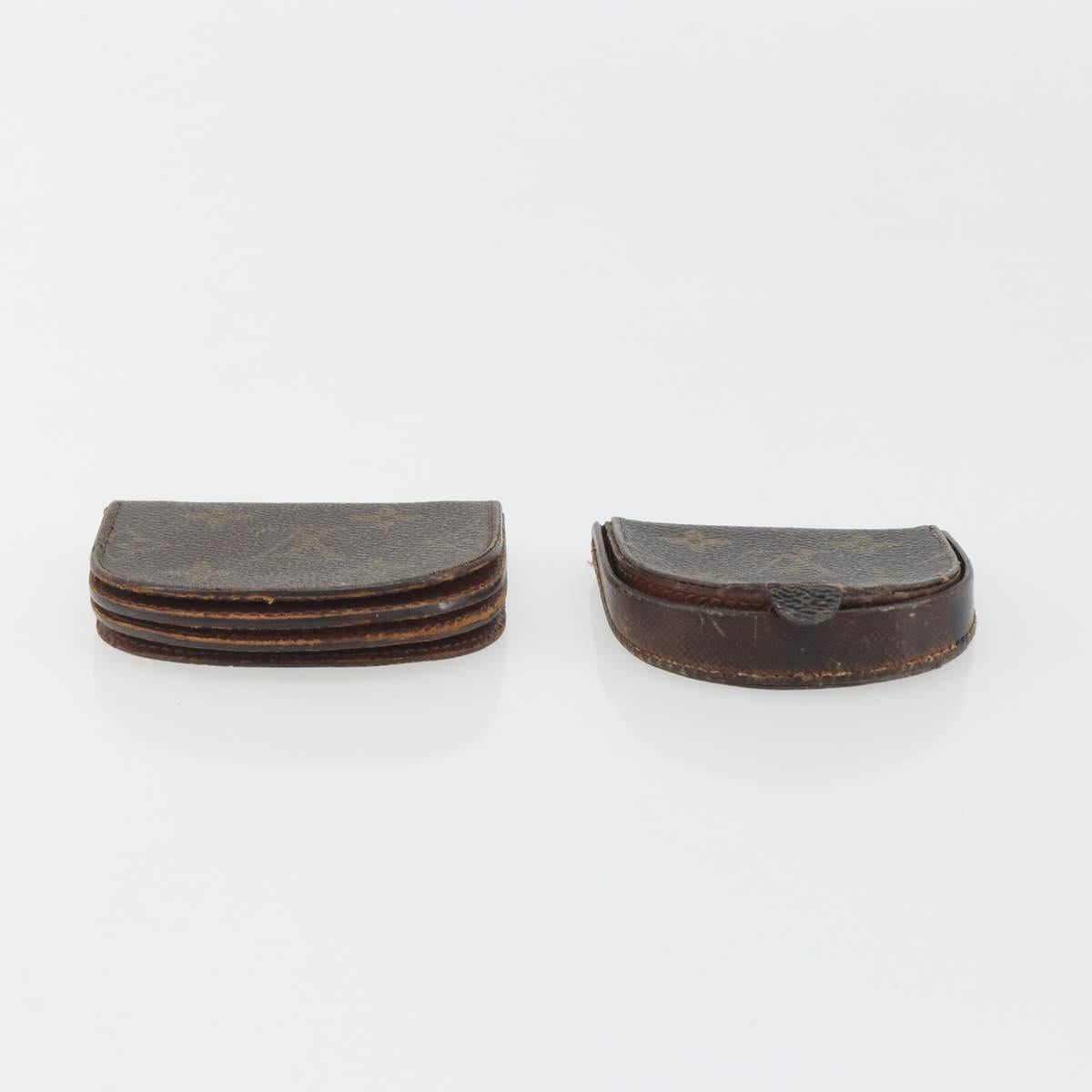 LOUIS VUITTON Monogram Card Case Coin Purse Pouch 7 Set LV Auth BA14766