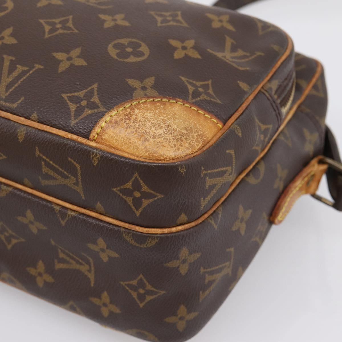 LOUIS VUITTON Monogram Nile Shoulder Bag M45244 LV Auth BA14778
