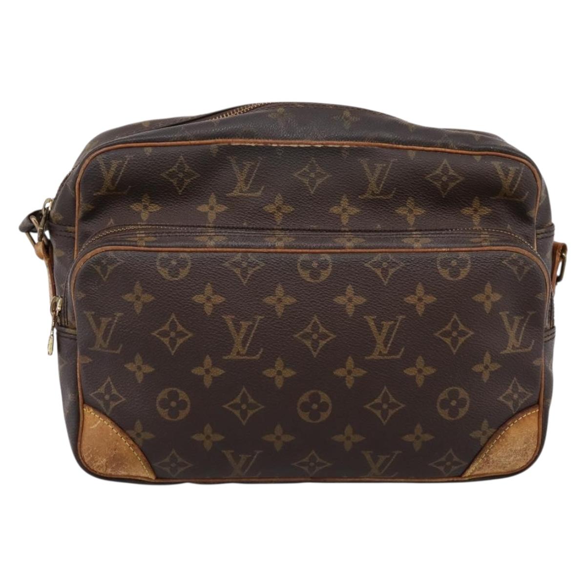LOUIS VUITTON Monogram Nile Shoulder Bag M45244 LV Auth BA14778