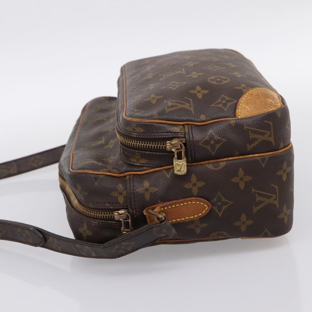 LOUIS VUITTON Monogram Nile Shoulder Bag M45244 LV Auth BA14778