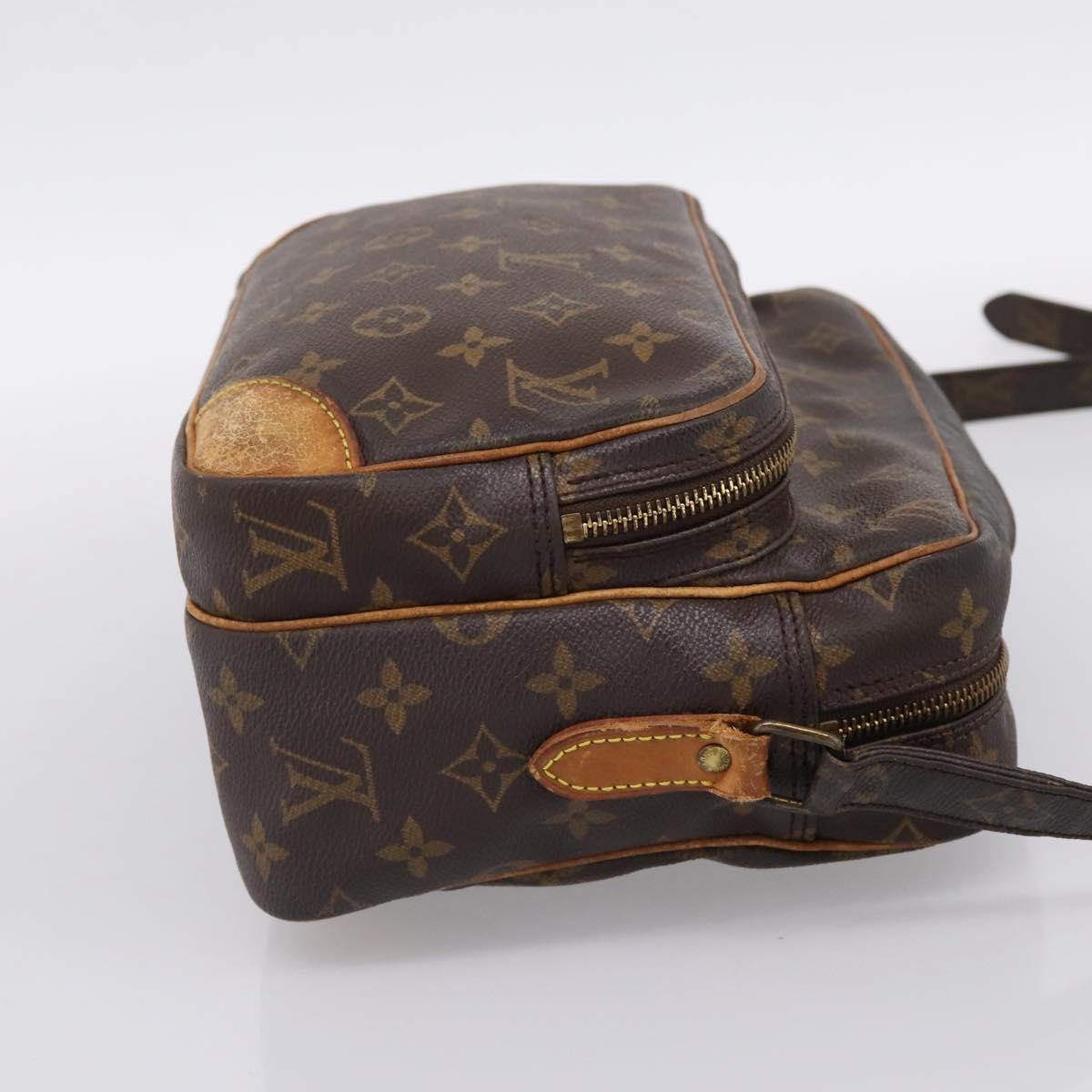 LOUIS VUITTON Monogram Nile Shoulder Bag M45244 LV Auth BA14778