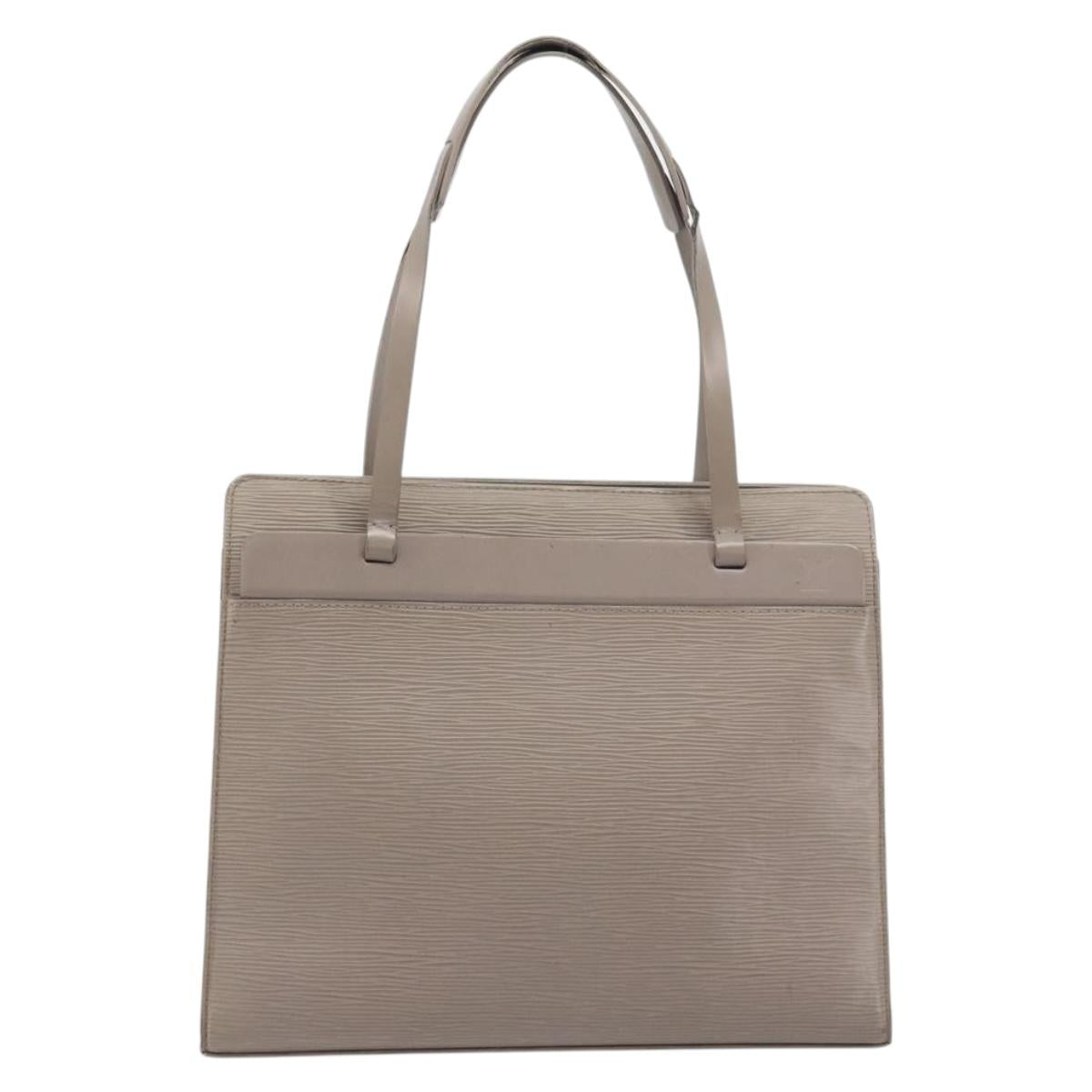 LOUIS VUITTON Epi Croisette GM Hand Bag Lilac M5250B LV Auth BA14779