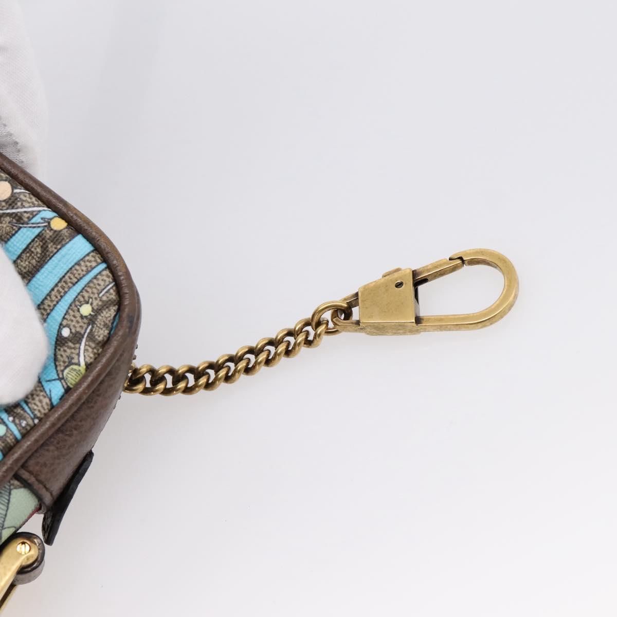 GUCCI GG Supreme Disney Donald Shoulder Bag PVC Beige 648124 Auth BA14784SAM
