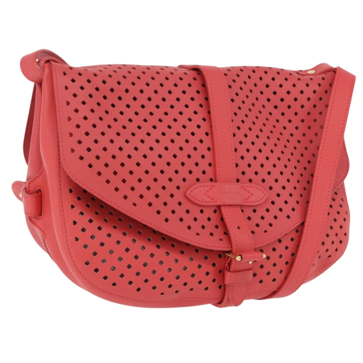 LOUIS VUITTON Furore Saumur 30 Shoulder Bag Pink Coraille M93996 Auth BA14786SAM