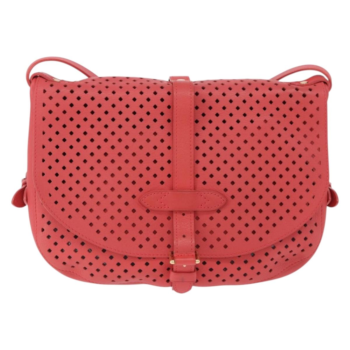 LOUIS VUITTON Furore Saumur 30 Shoulder Bag Pink Coraille M93996 Auth BA14786SAM