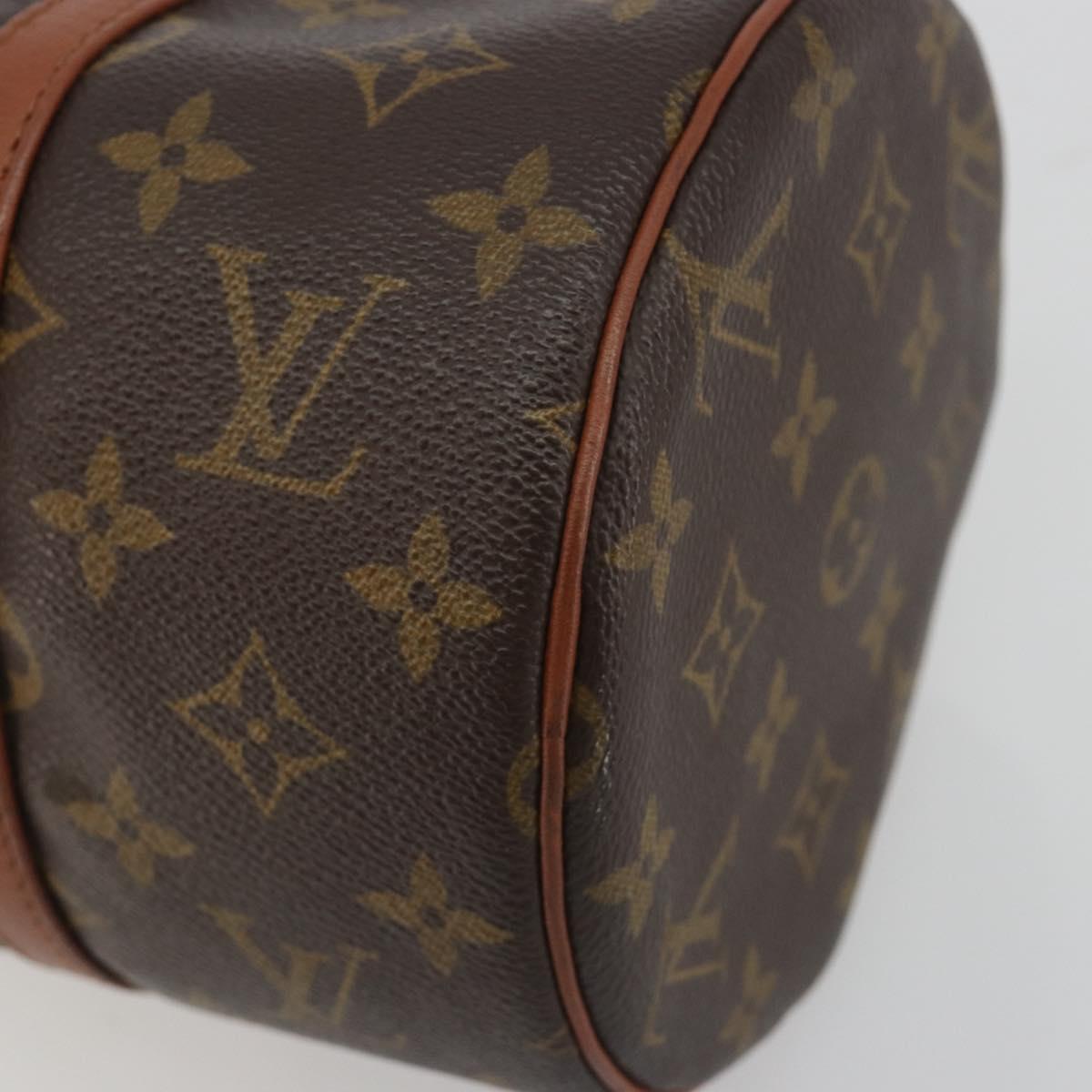 LOUIS VUITTON Monogram Papillon 30 Hand Bag M51385 LV Auth BA14788