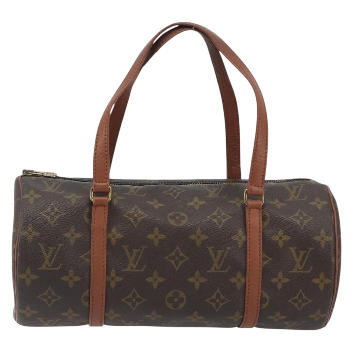LOUIS VUITTON Monogram Papillon 30 Hand Bag M51385 LV Auth BA14788