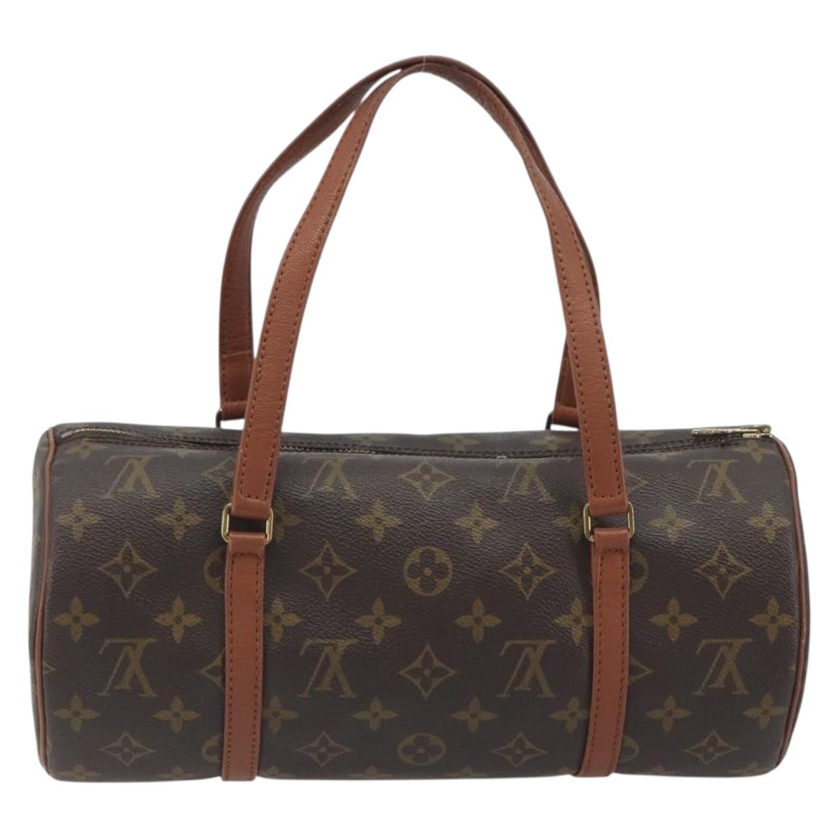 LOUIS VUITTON Monogram Papillon 30 Hand Bag M51385 LV Auth BA14788