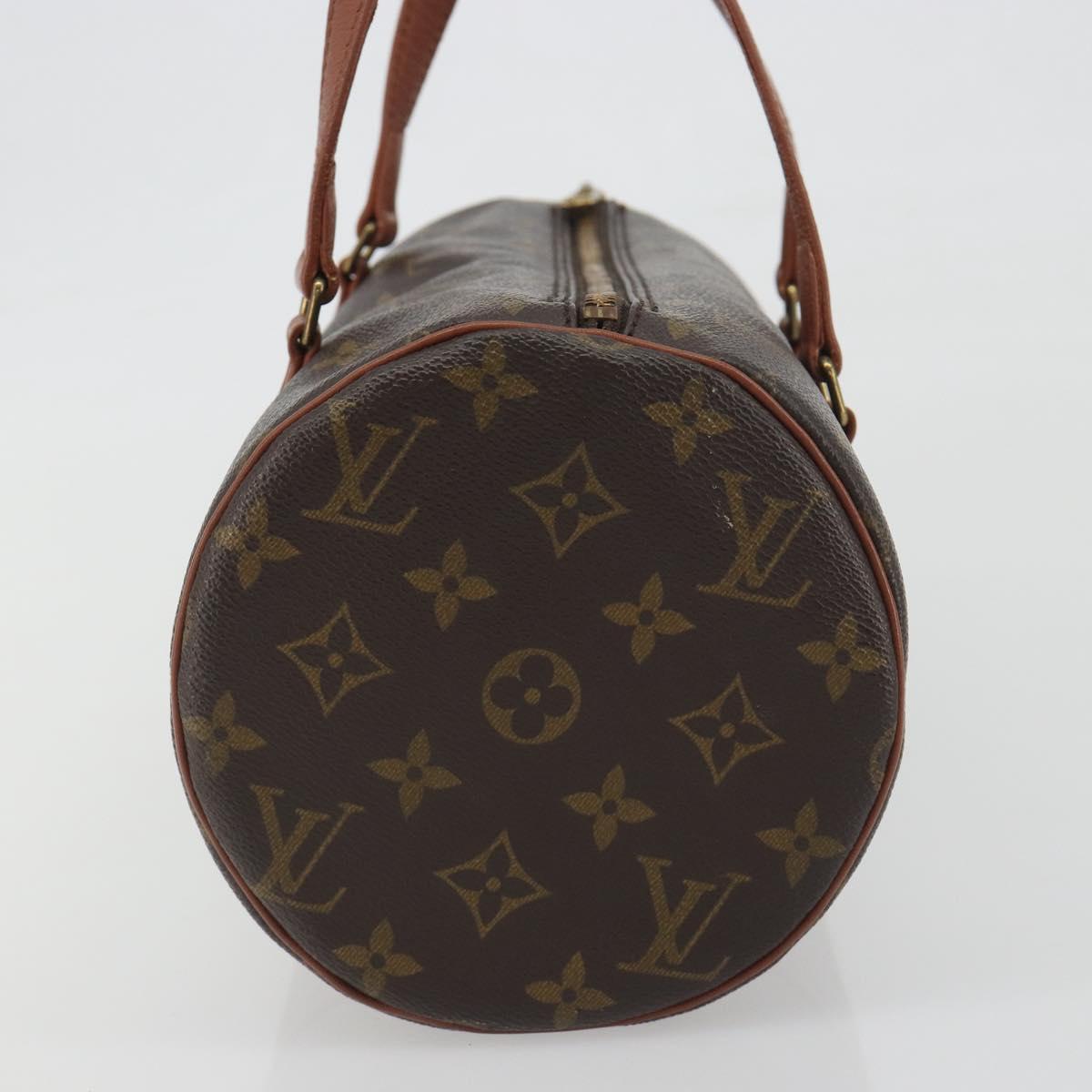 LOUIS VUITTON Monogram Papillon 30 Hand Bag M51385 LV Auth BA14788