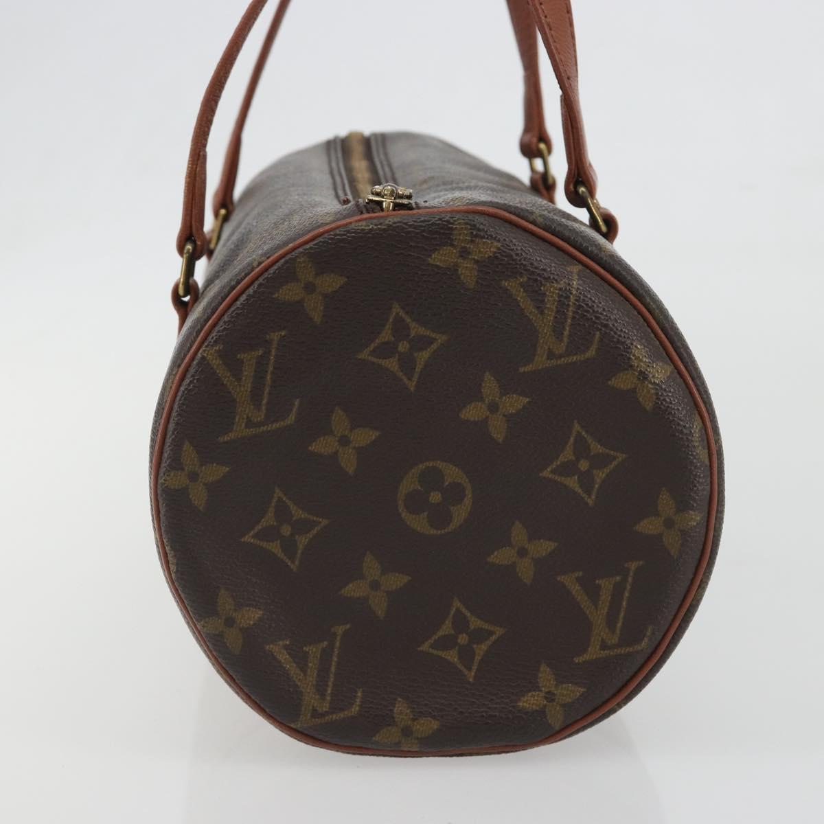 LOUIS VUITTON Monogram Papillon 30 Hand Bag M51385 LV Auth BA14788