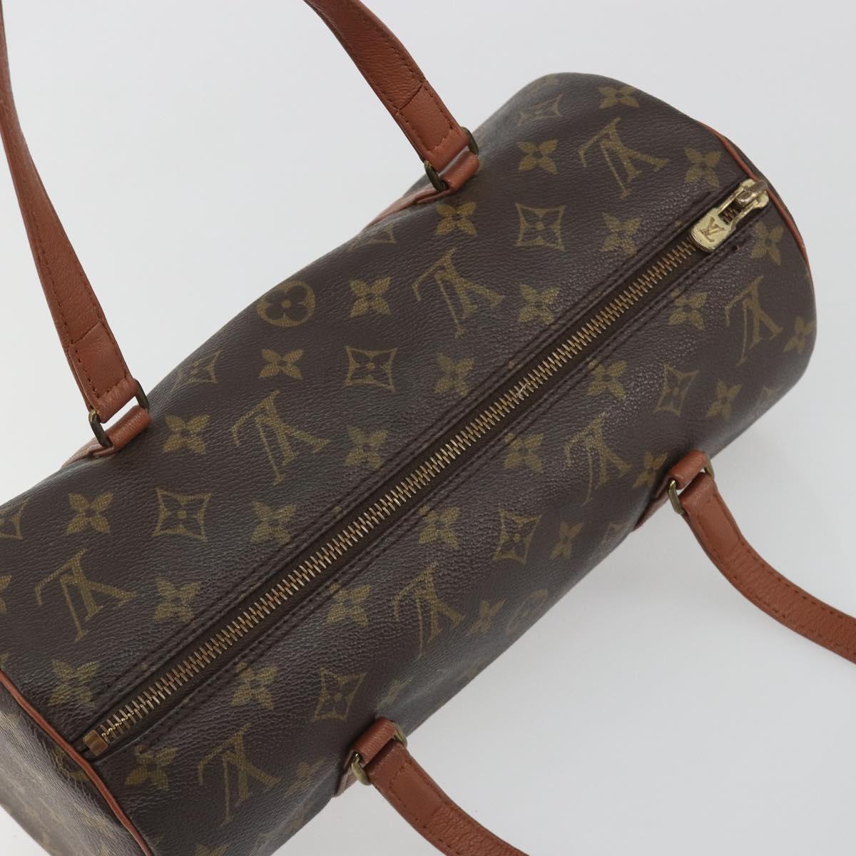 LOUIS VUITTON Monogram Papillon 30 Hand Bag M51385 LV Auth BA14788