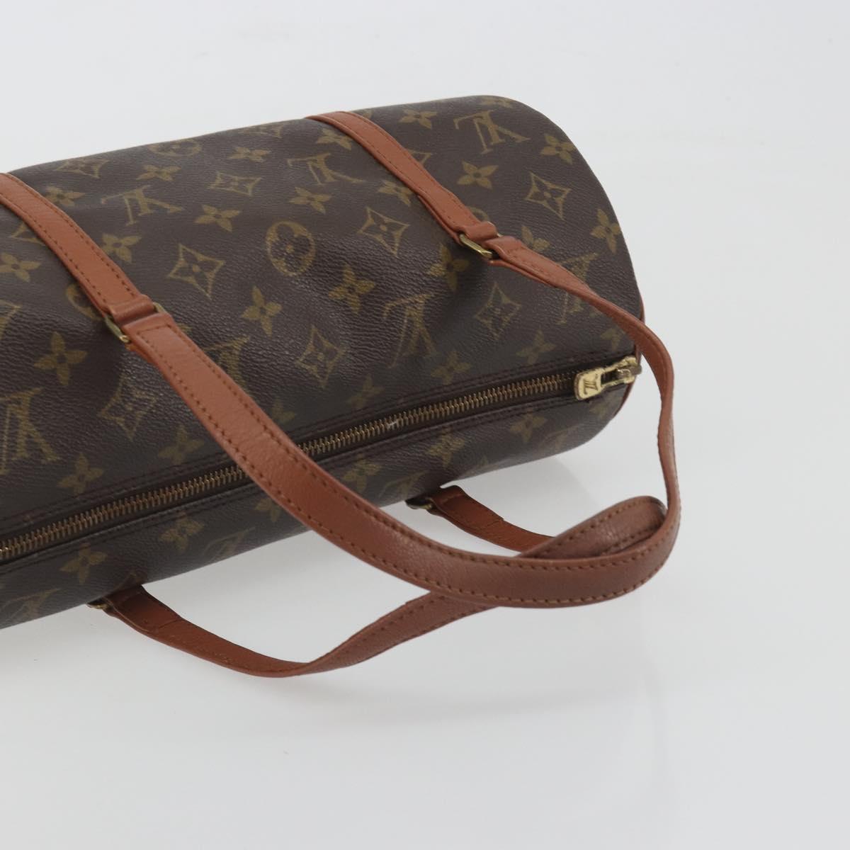 LOUIS VUITTON Monogram Papillon 30 Hand Bag M51385 LV Auth BA14788