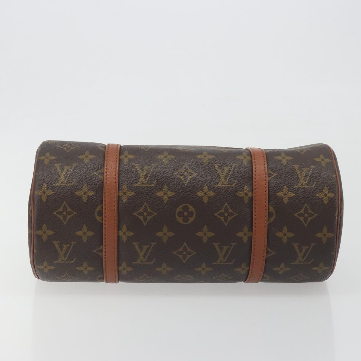 LOUIS VUITTON Monogram Papillon 30 Hand Bag M51385 LV Auth BA14788
