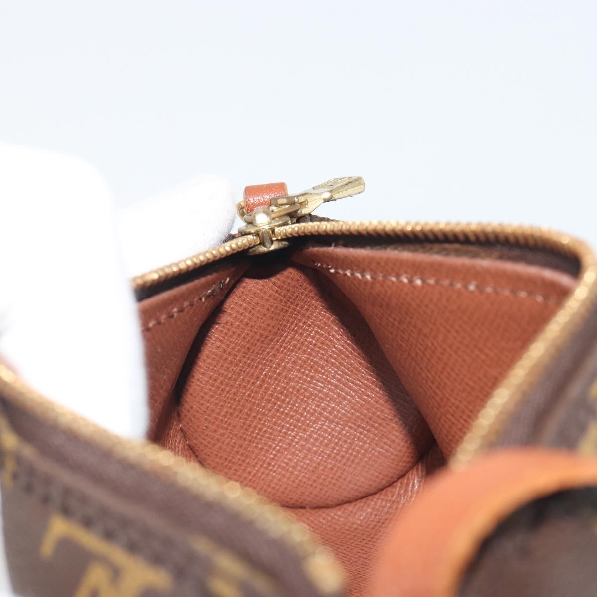 LOUIS VUITTON Monogram Papillon Pouch LV Auth BA14789