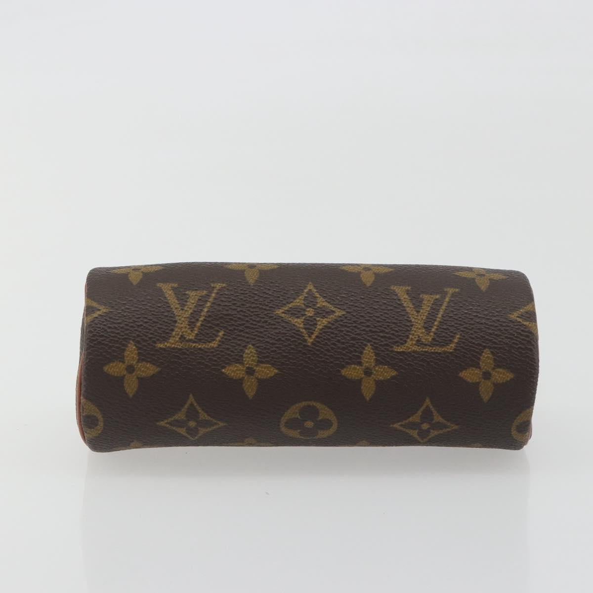 LOUIS VUITTON Monogram Papillon Pouch LV Auth BA14789