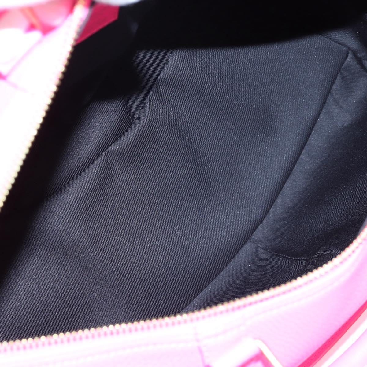 LOUIS VUITTON Keepall Bandouliere 50 Taurillon Fuchsia M56925 Auth BA14808SM