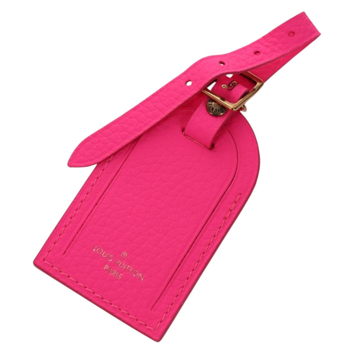 LOUIS VUITTON Keepall Bandouliere 50 Taurillon Fuchsia M56925 Auth BA14808SM