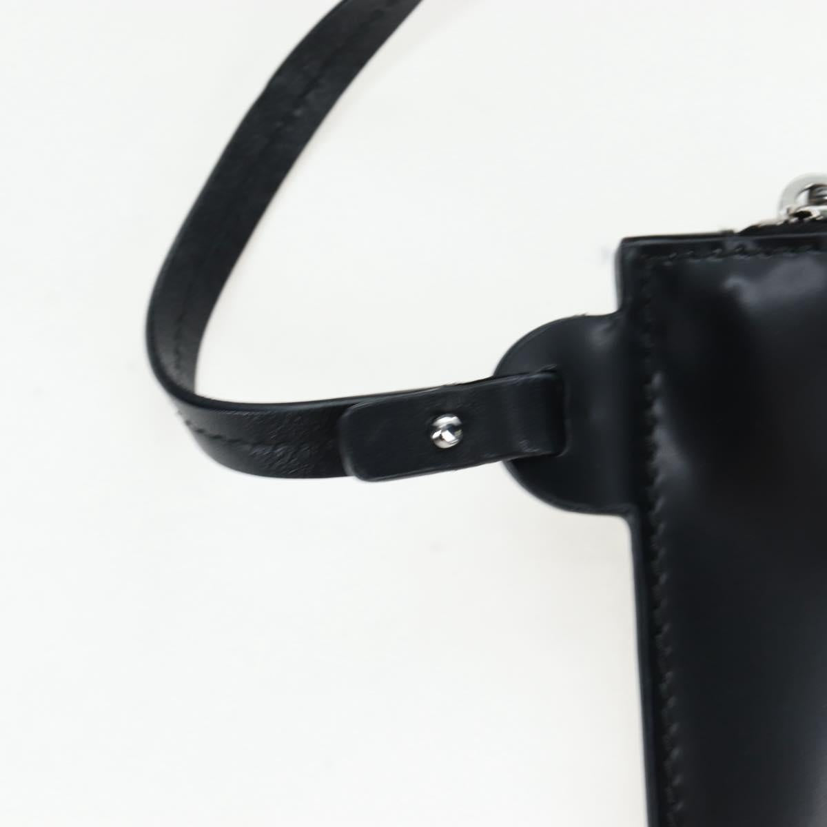 PRADA Polka Dots Tote Bag Mesh Black Auth BA14815M