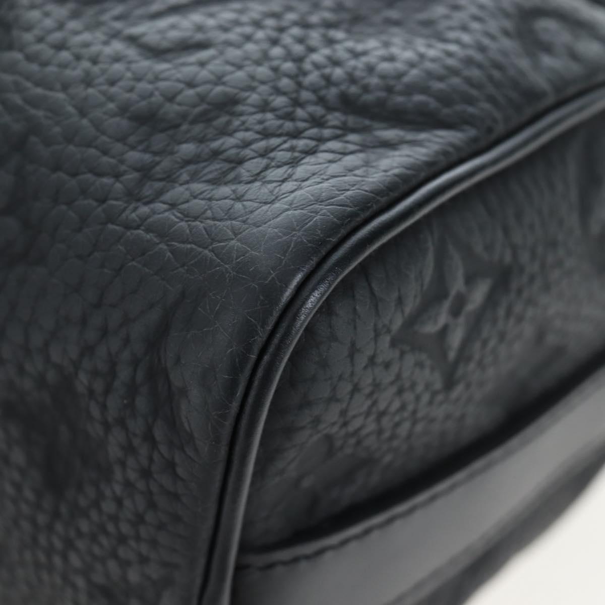 LOUIS VUITTON Monogram Taurillon Keepall Bandouliere 25 M20900 LV Auth BA14824SM