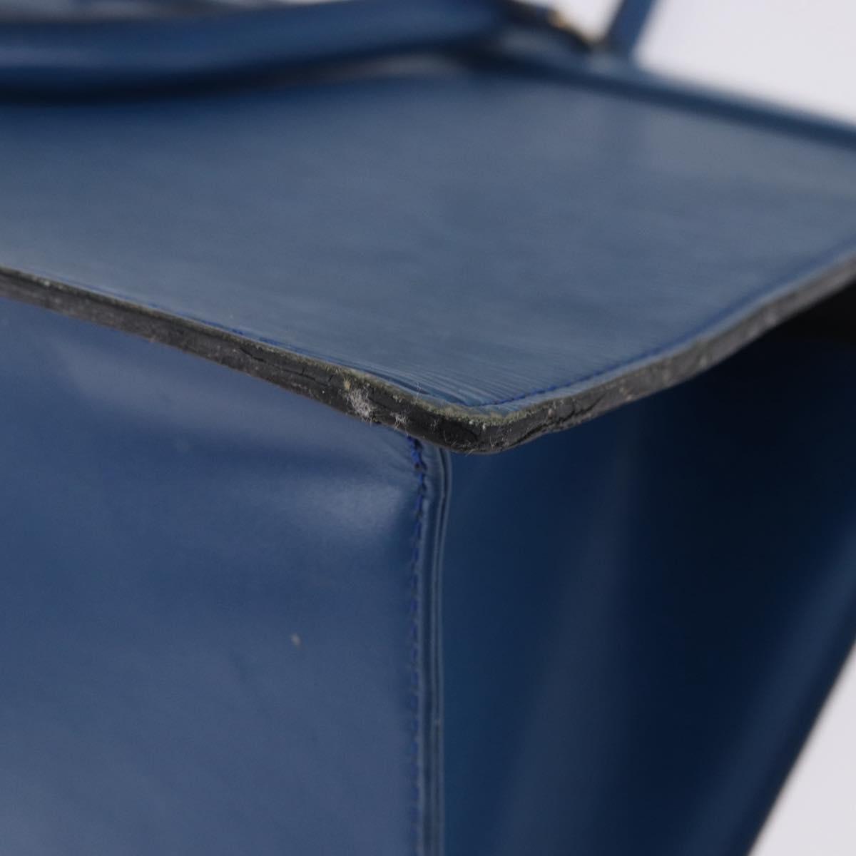 LOUIS VUITTON Epi Riviera Hand Bag Blue M48185 LV Auth BA14825