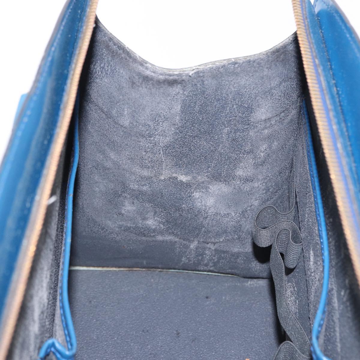 LOUIS VUITTON Epi Riviera Hand Bag Blue M48185 LV Auth BA14825