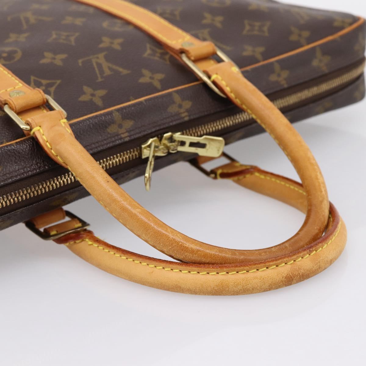 LOUIS VUITTON Monogram Porte Documents Voyage Business Bag M53361 Auth BA14826A