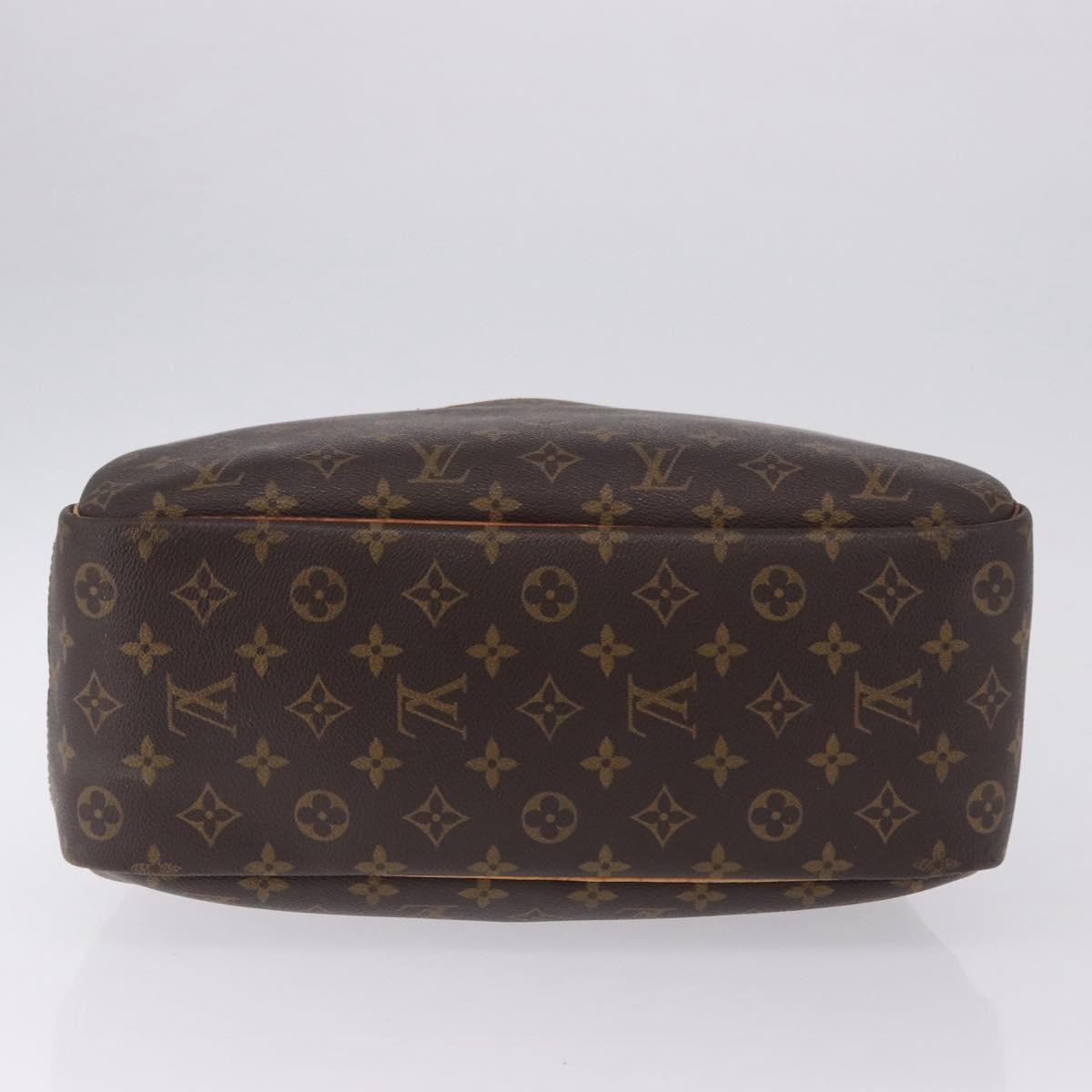 LOUIS VUITTON Monogram Deauville Hand Bag M47270 LV Auth BA14827