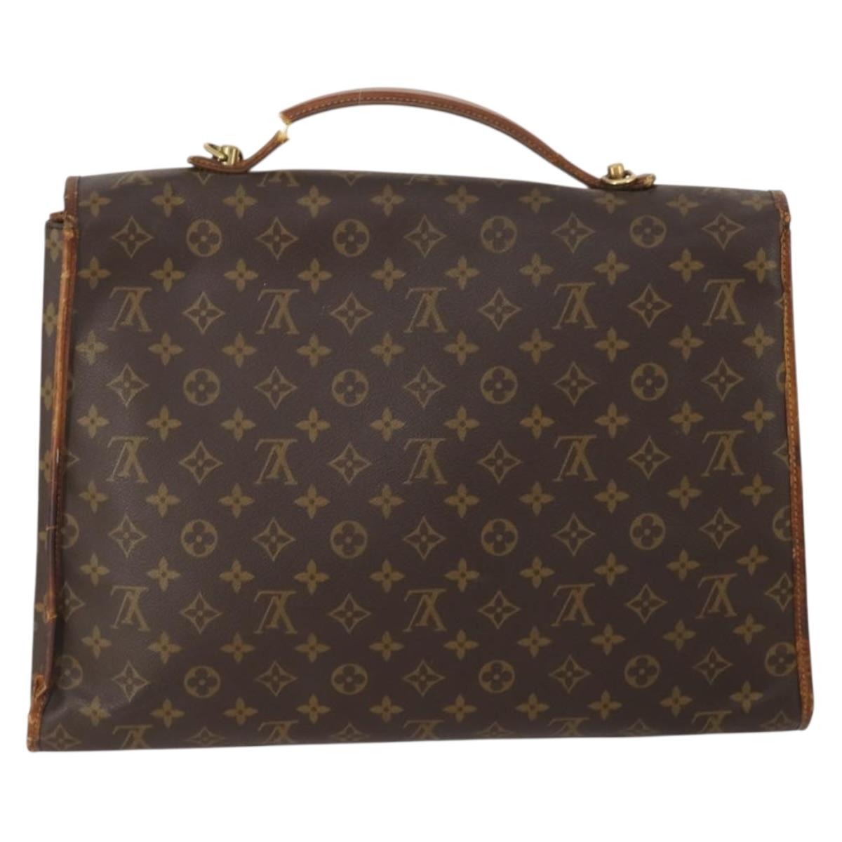 LOUIS VUITTON Monogram Beverly Hand Bag M51121 LV Auth BA14828