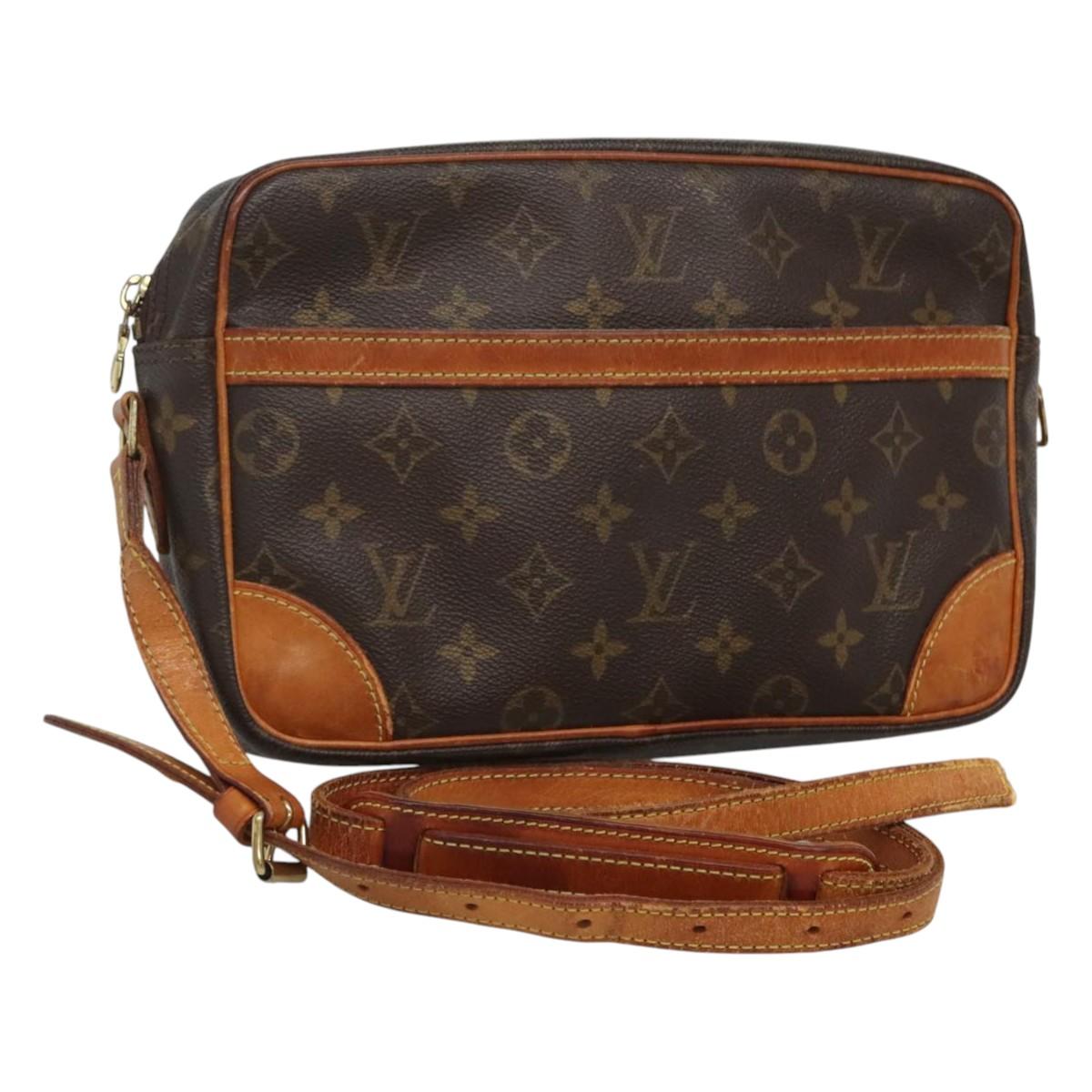 LOUIS VUITTON Monogram Trocadero 27 Shoulder Bag M51274 LV Auth BA1483