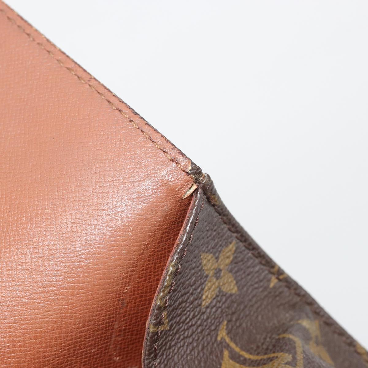 LOUIS VUITTON Monogram Cartouchiere GM Shoulder Bag M51252 LV Auth BA14845