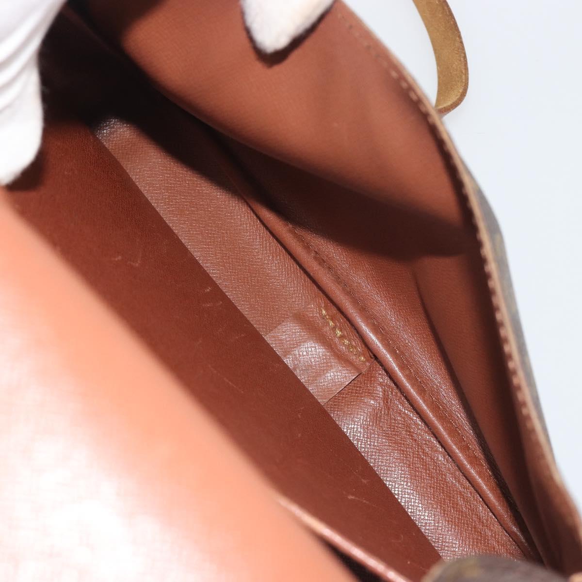 LOUIS VUITTON Monogram Cartouchiere GM Shoulder Bag M51252 LV Auth BA14845