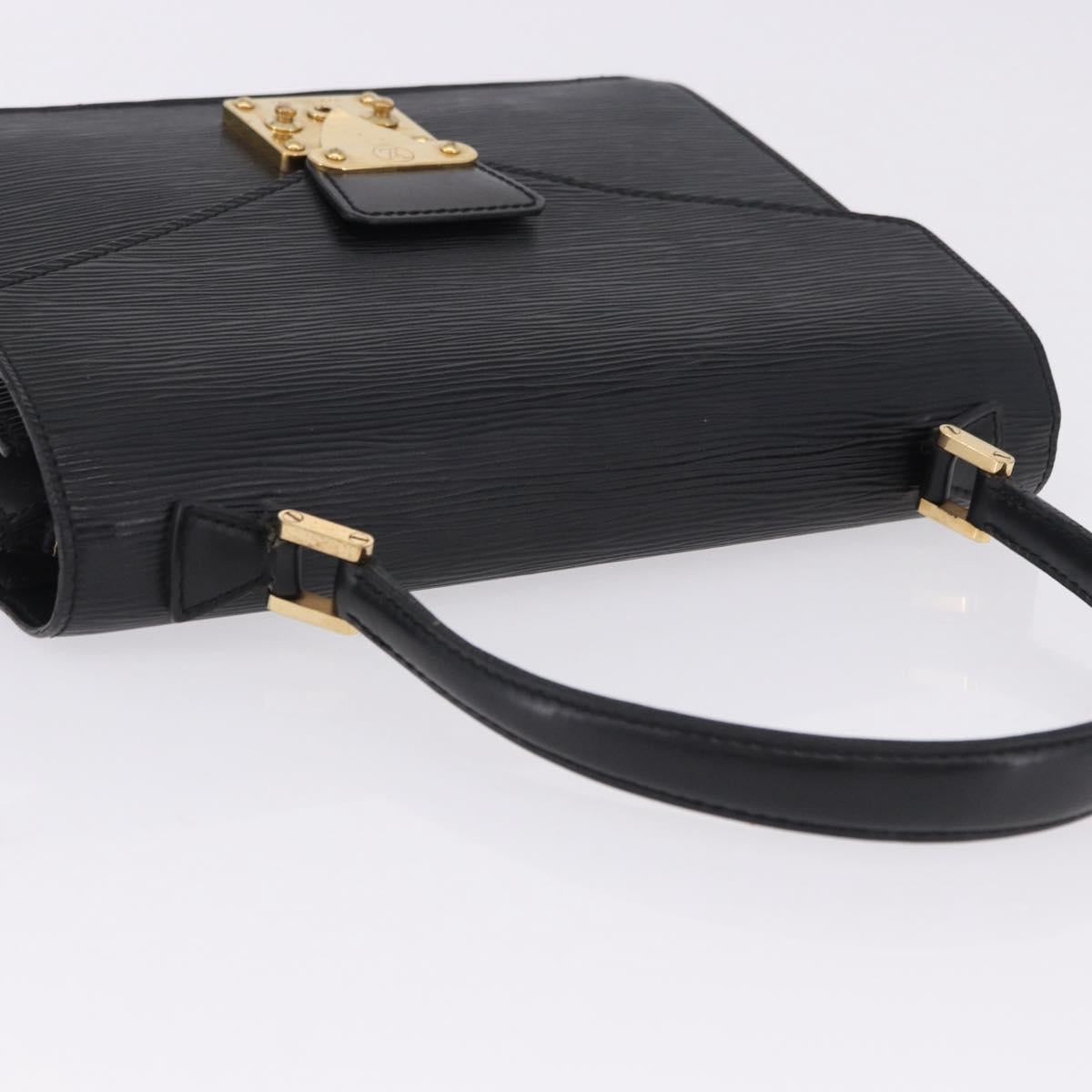 LOUIS VUITTON Epi Concorde Hand Bag Black M52132 LV Auth BA14848