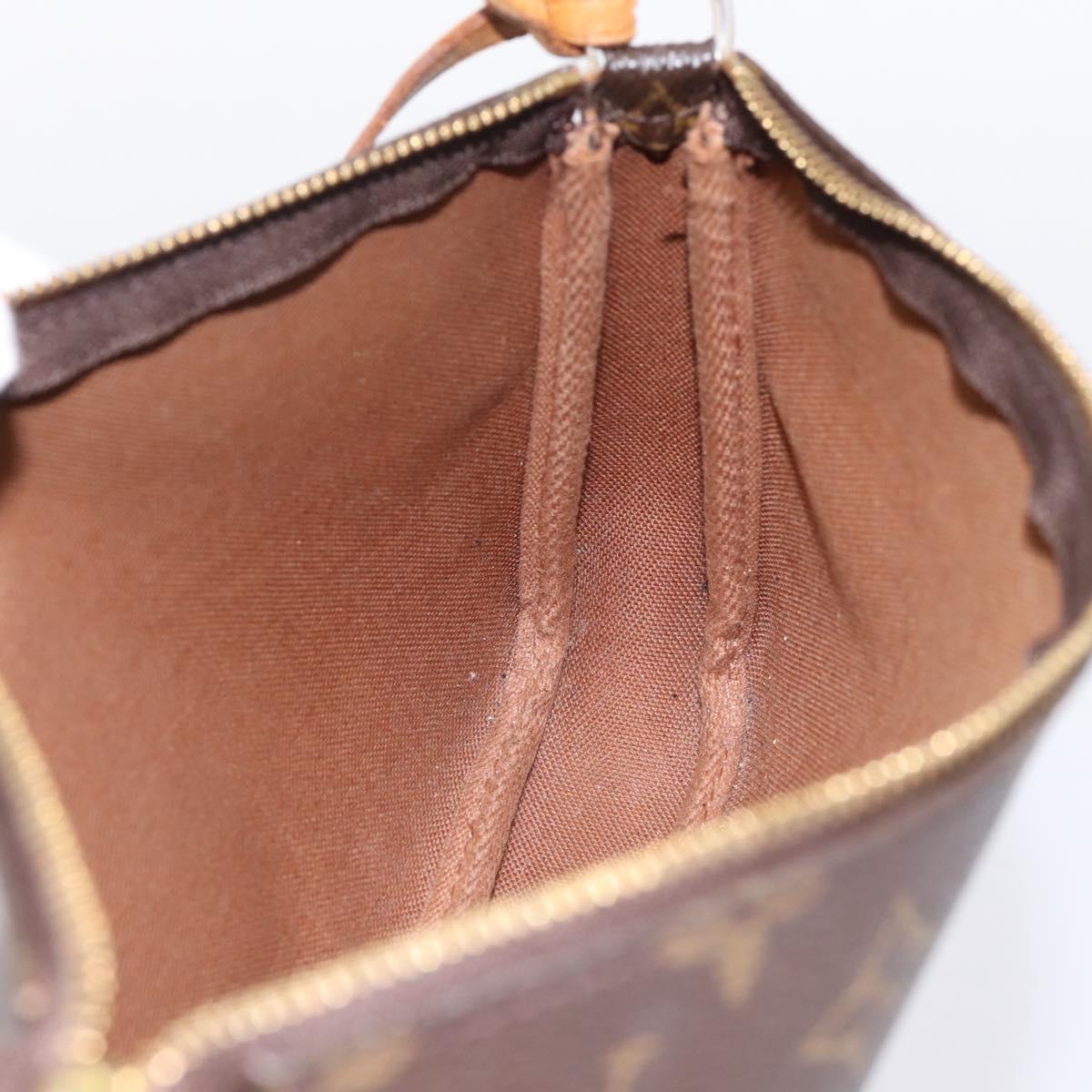 LOUIS VUITTON Monogram Pochette Accessoires Pouch M51980 LV Auth BA14849