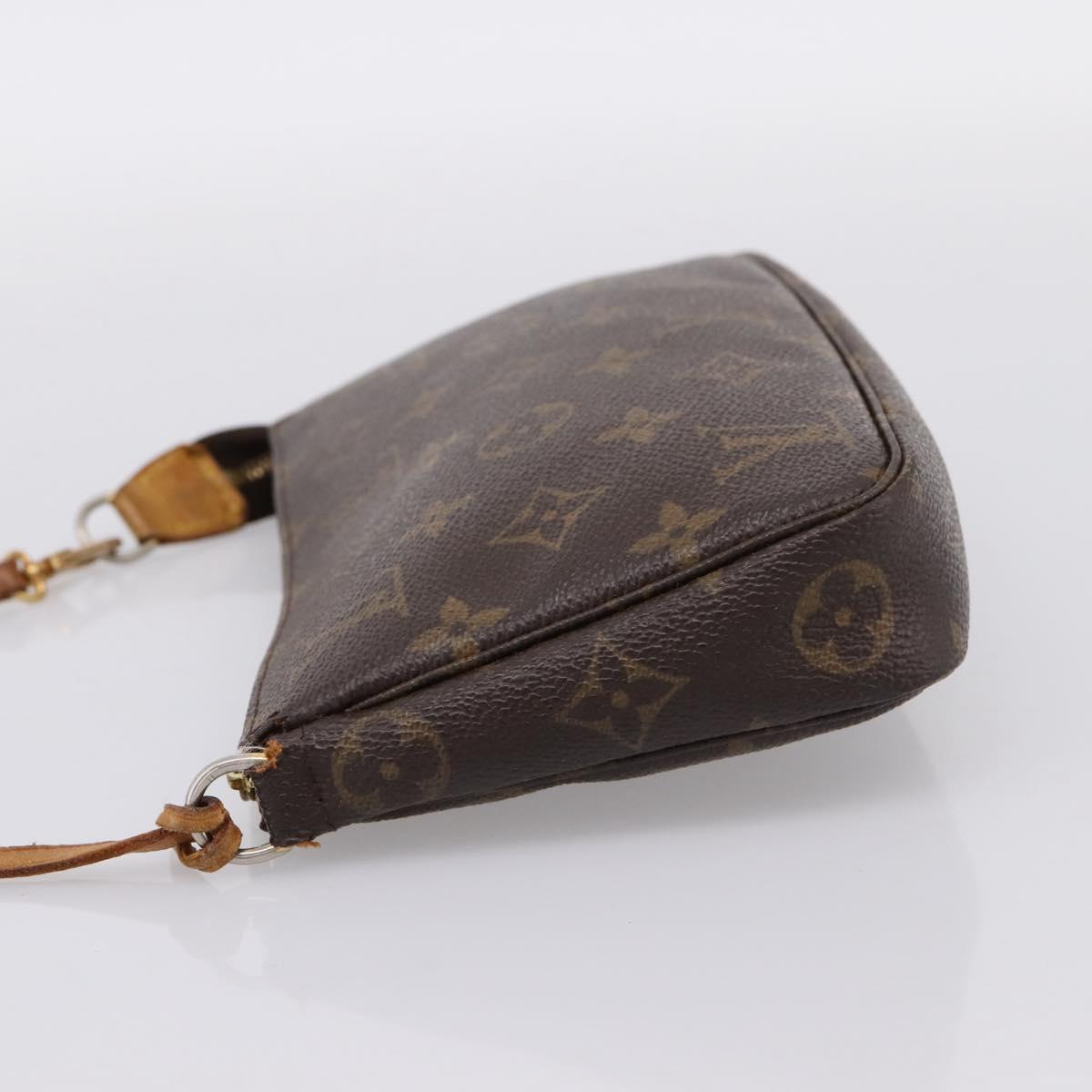 LOUIS VUITTON Monogram Pochette Accessoires Pouch M51980 LV Auth BA14849