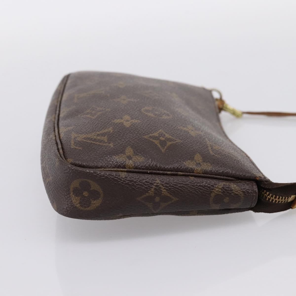LOUIS VUITTON Monogram Pochette Accessoires Pouch M51980 LV Auth BA14849