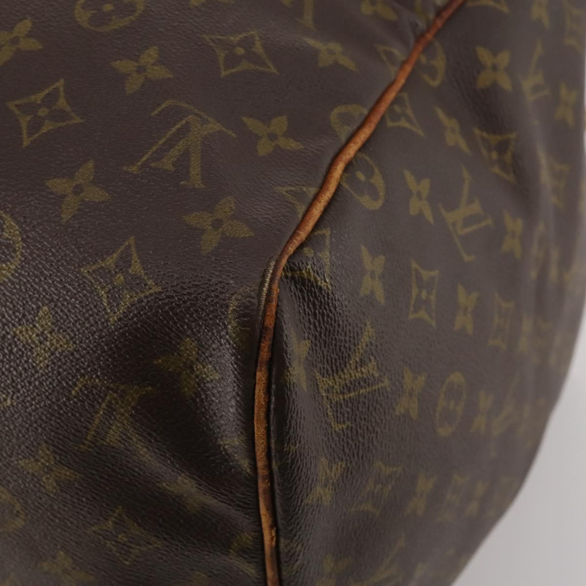 LOUIS VUITTON Monogram Sac Souple 55 Boston Bag M41622 LV Auth BA14852