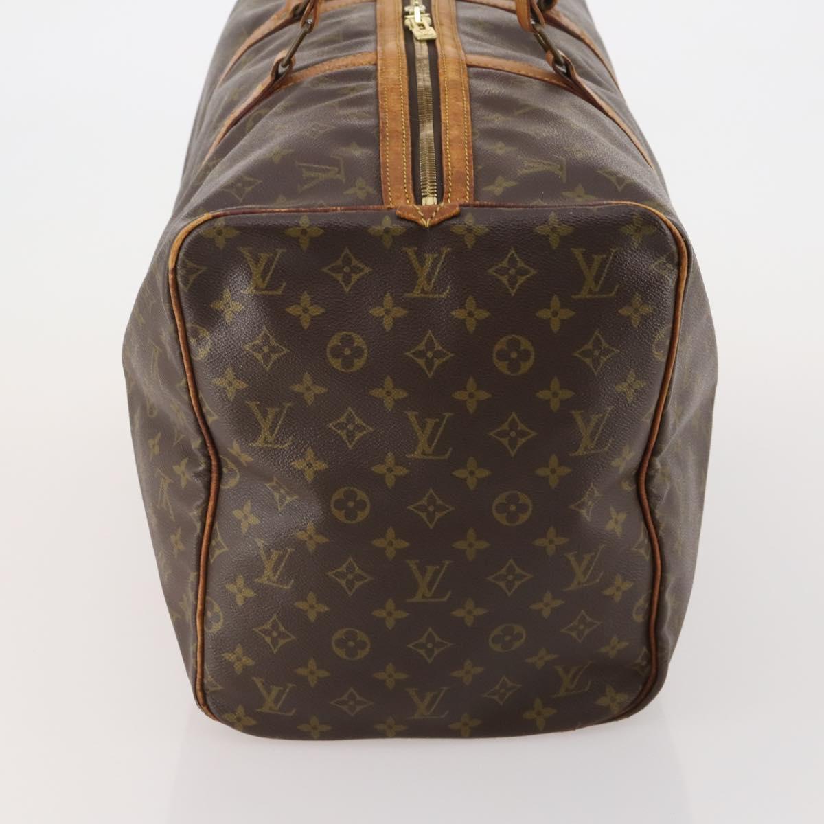 LOUIS VUITTON Monogram Sac Souple 55 Boston Bag M41622 LV Auth BA14852