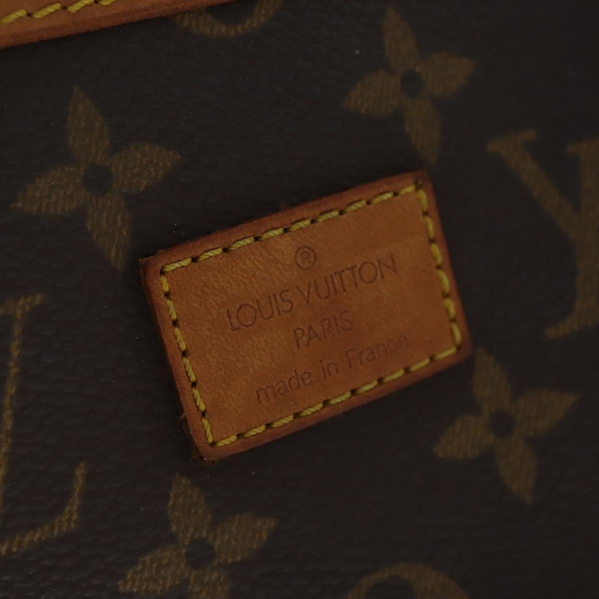 LOUIS VUITTON Monogram Saumur 35 Shoulder Bag M42254 LV Auth BA14853