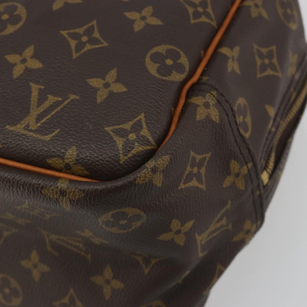 LOUIS VUITTON Monogram Deauville Hand Bag M47270 LV Auth BA14861